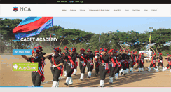 Desktop Screenshot of marshalcadetacademy.com